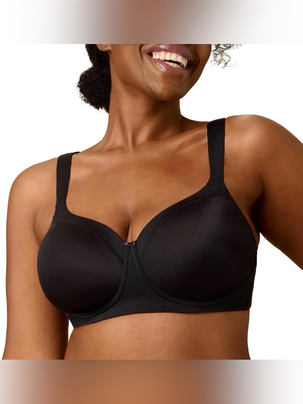 Playtex Women's Bra Shapes & Supports Size 40 DD Color Black